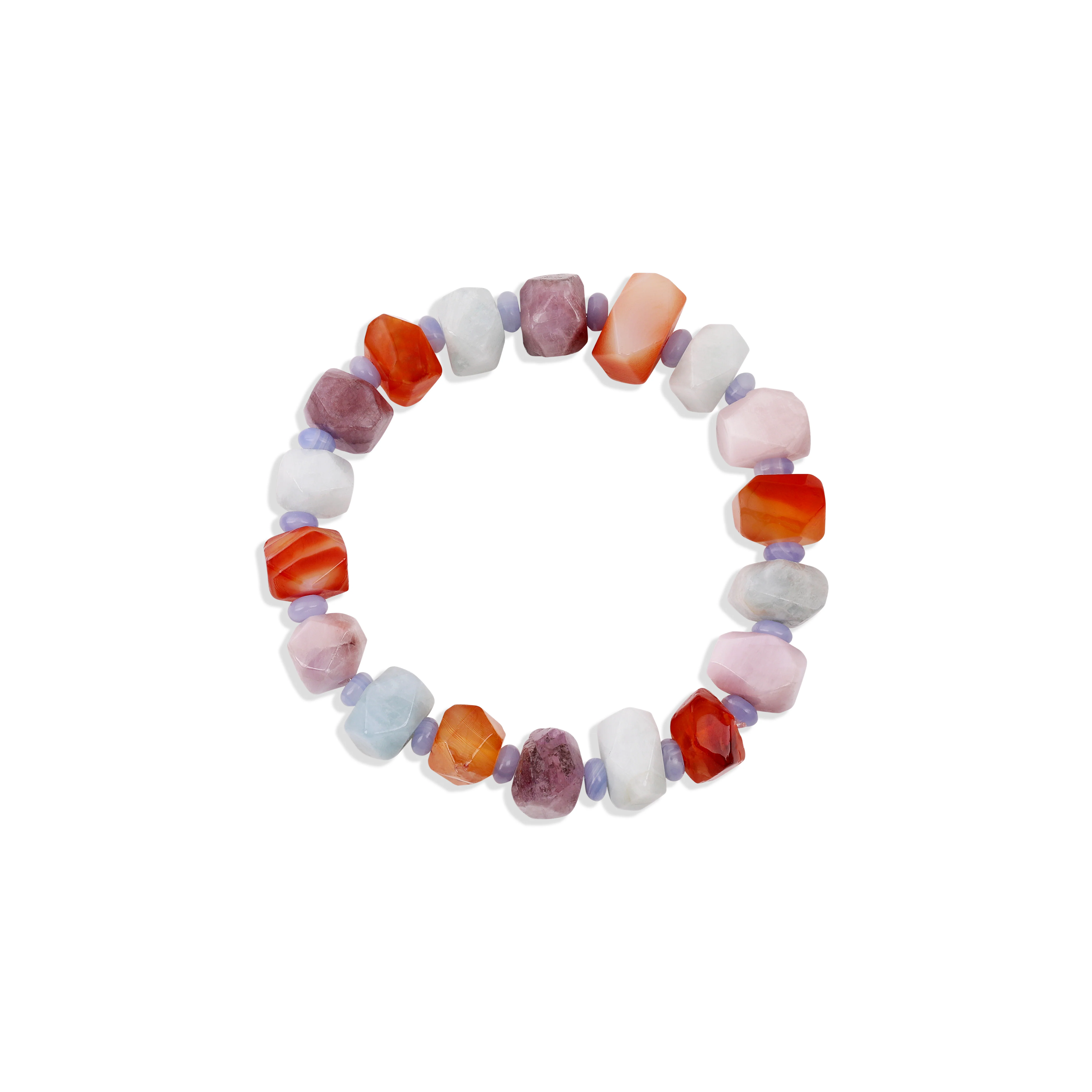 Gemstone Stretch Bracelet Set - Image 3