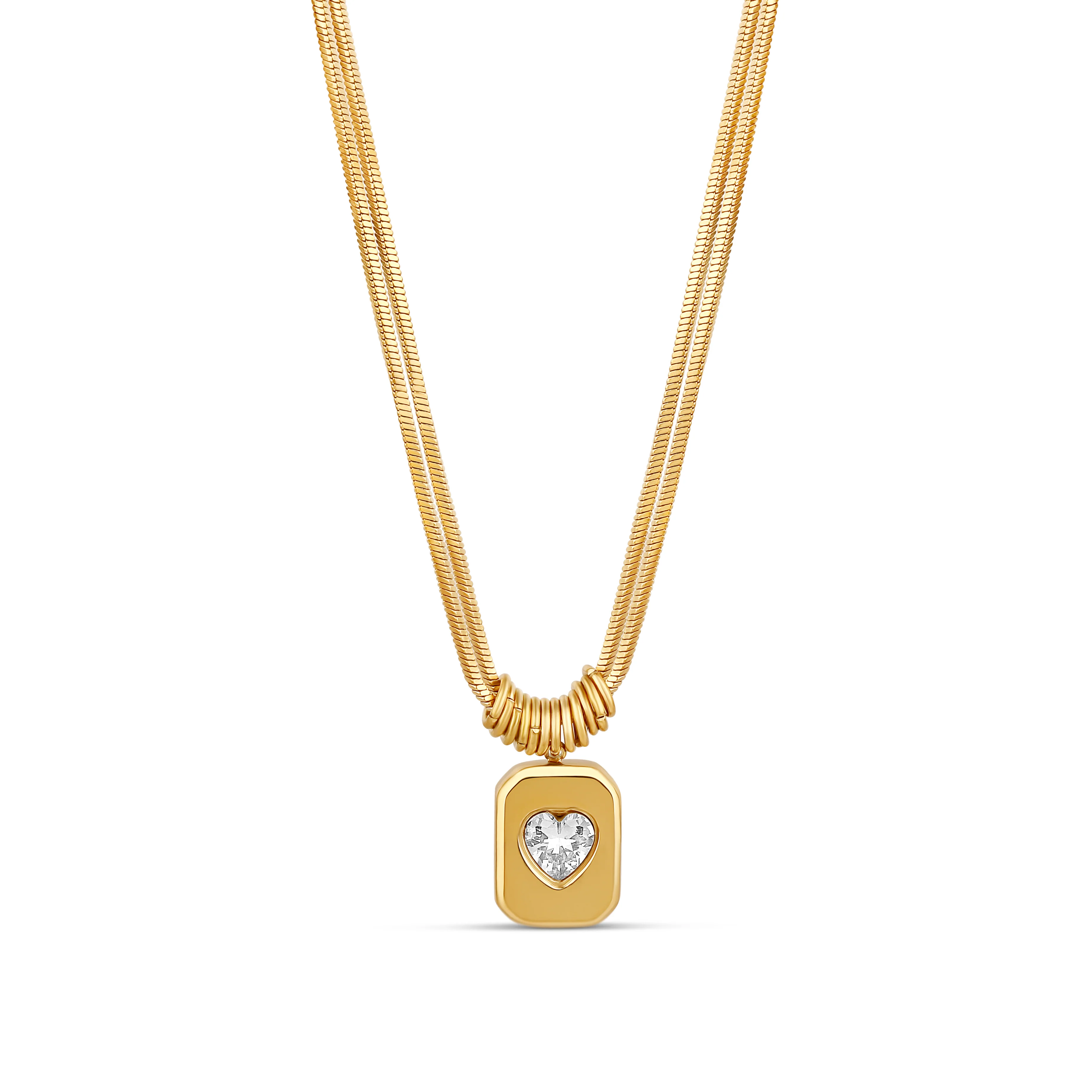 The Personalized Heart Charm Necklace - Image 4