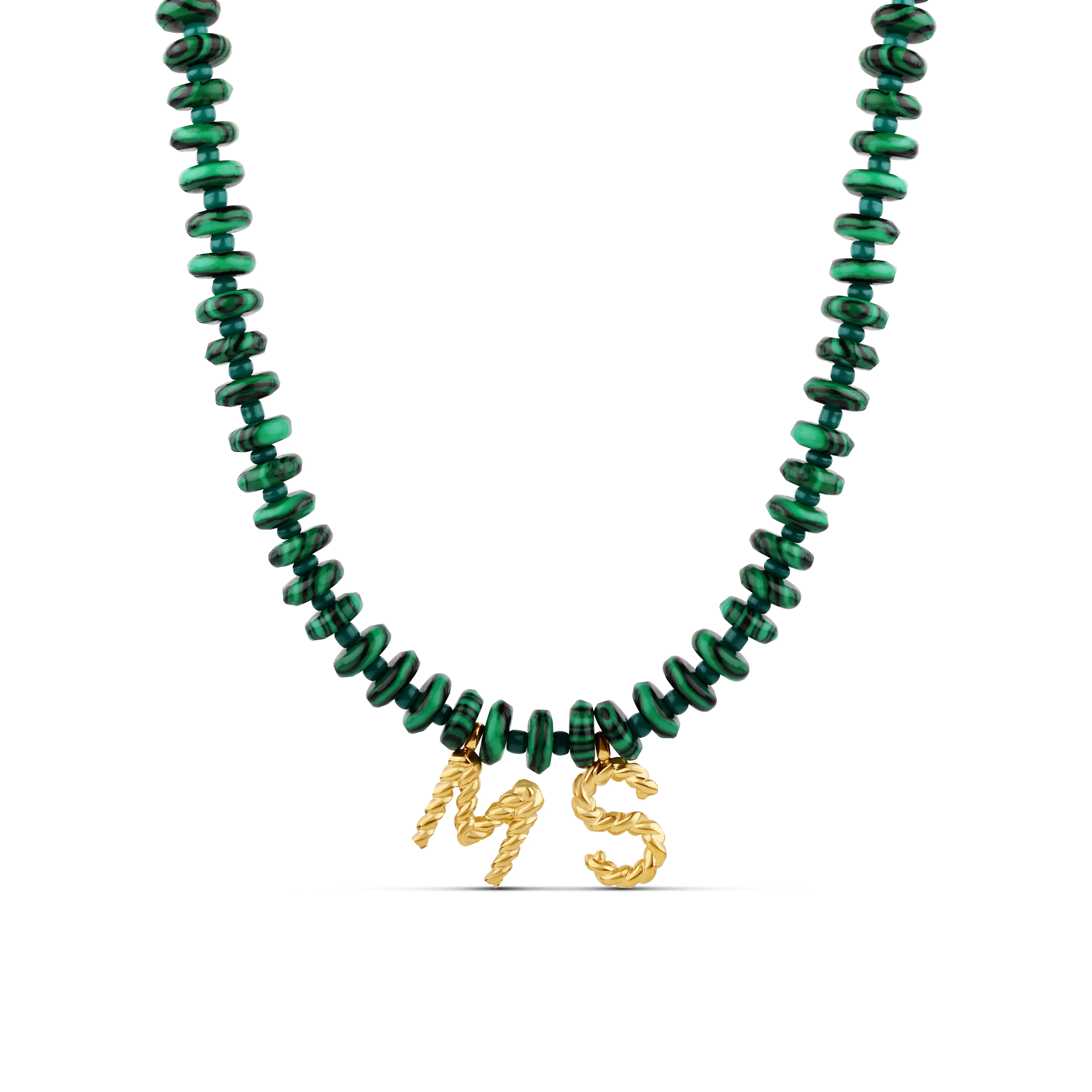 The Personalized Rope Letter Name Necklace - Image 3