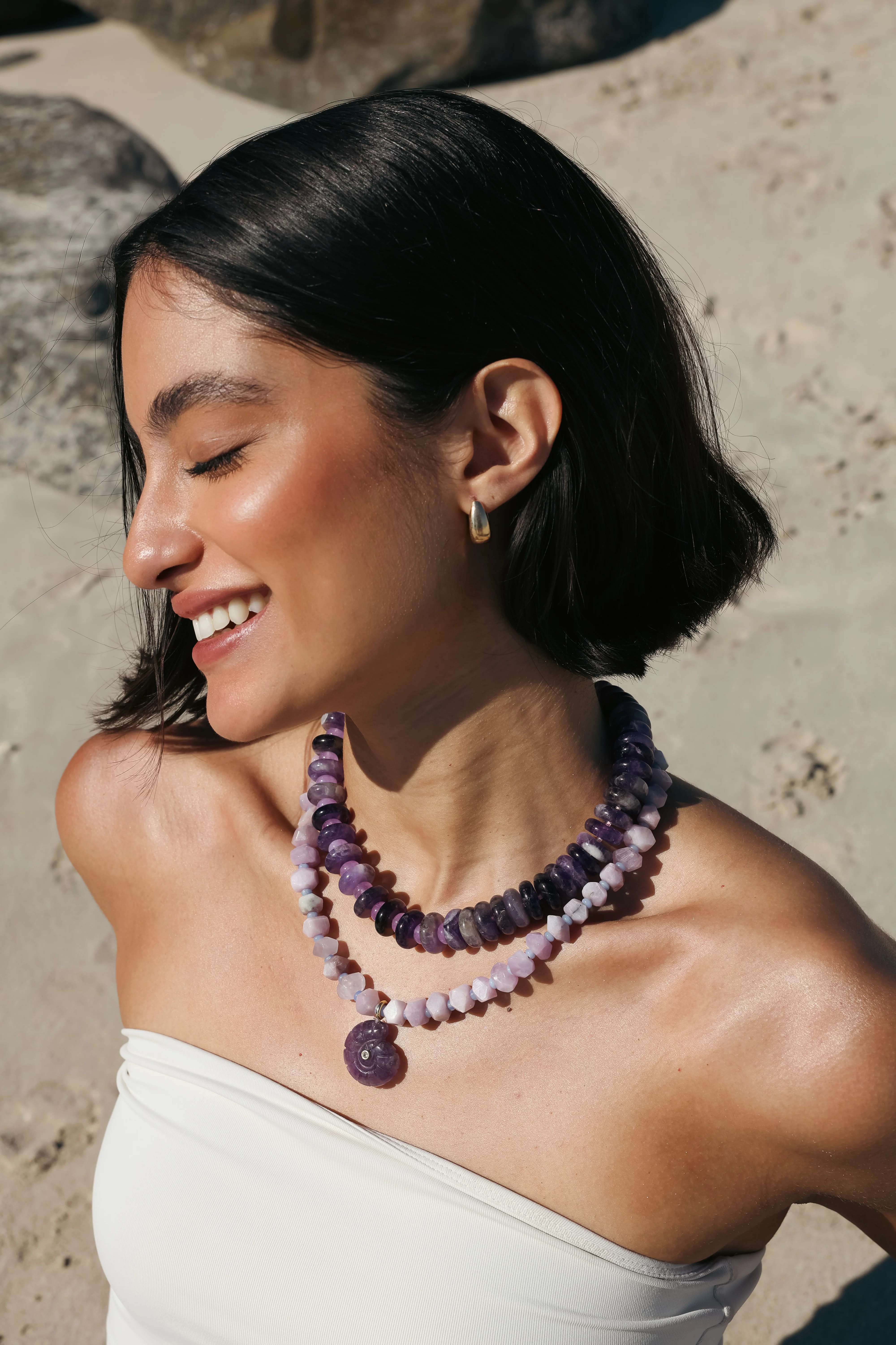 Violet Gemstone Choker - Image 3